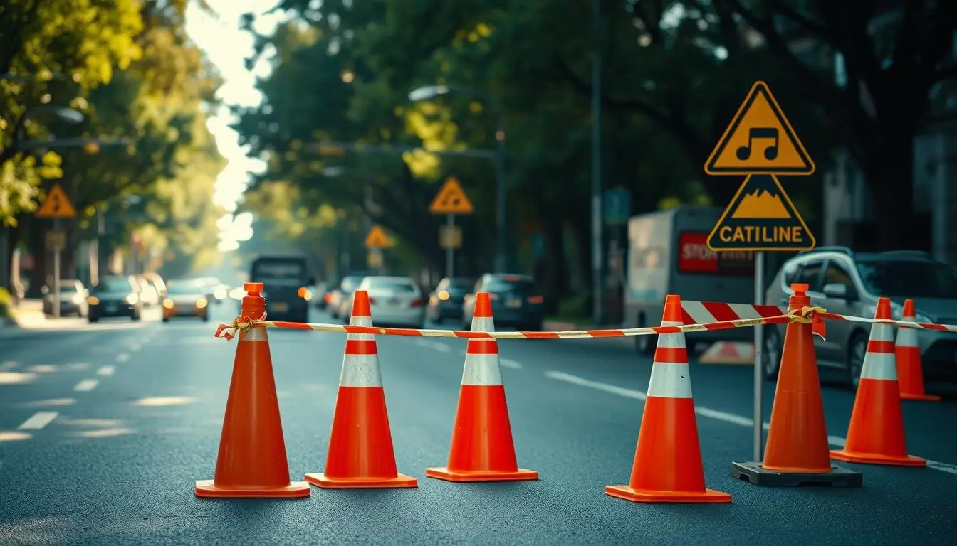 Cones viários: como usá-los em interdições temporárias