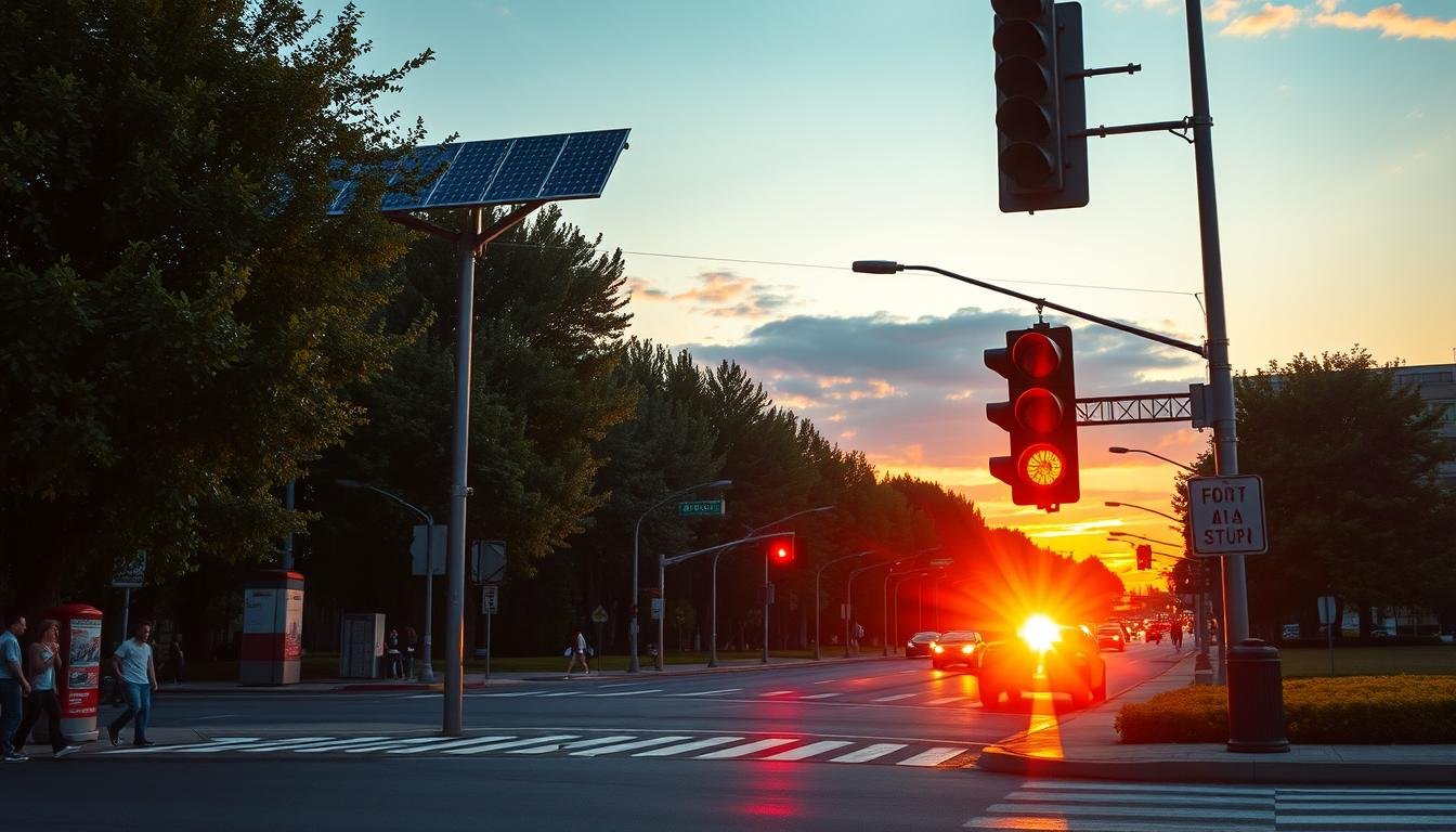 Semáforos solares: vantagens e aplicação prática